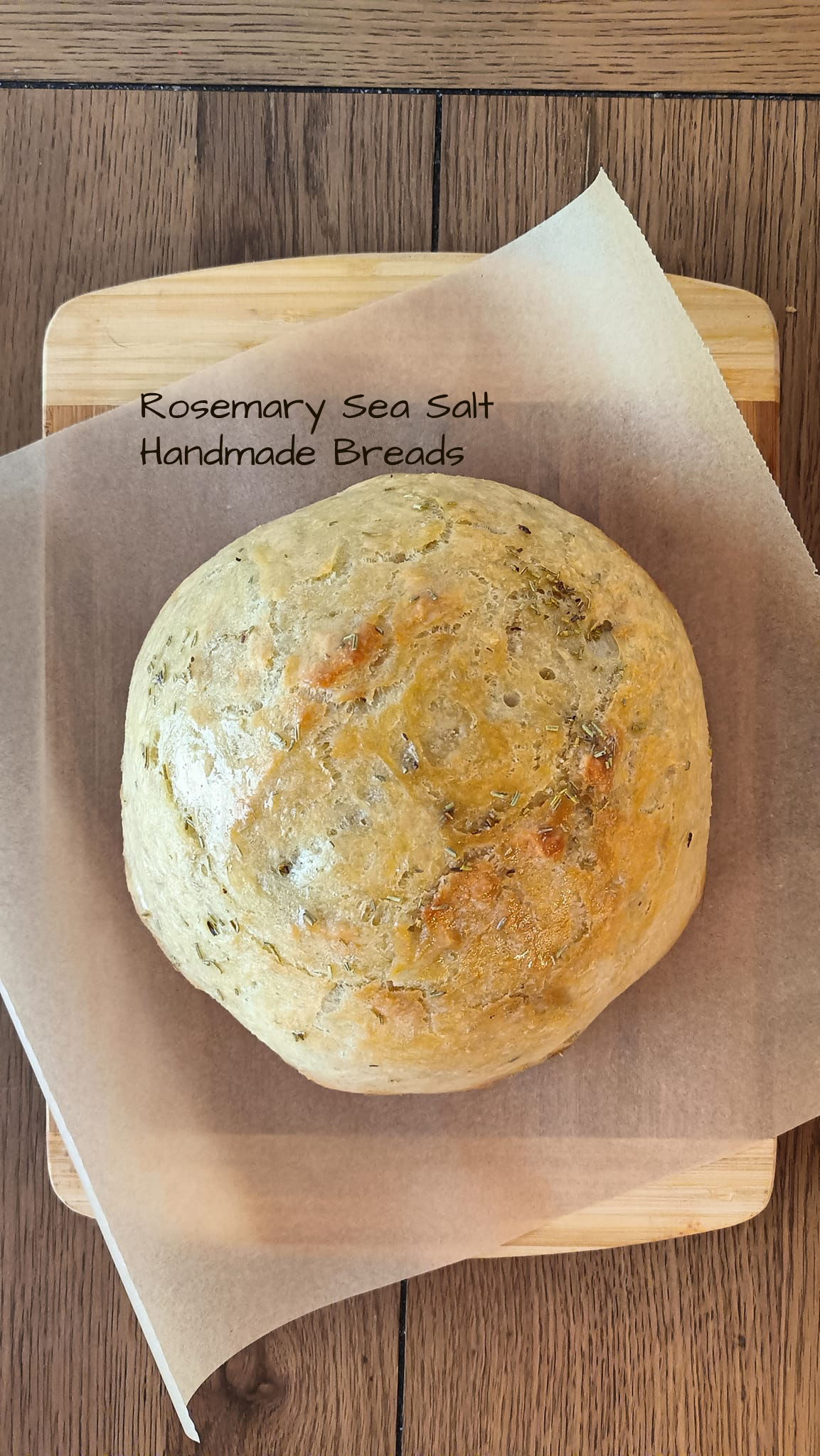 Artisan Bread Mixes- 2 Flavor Options: Rosemary Sea Salt